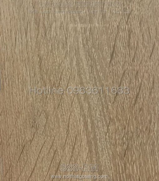 Màu 389-RM, Bảng màu gỗ công nghiệp