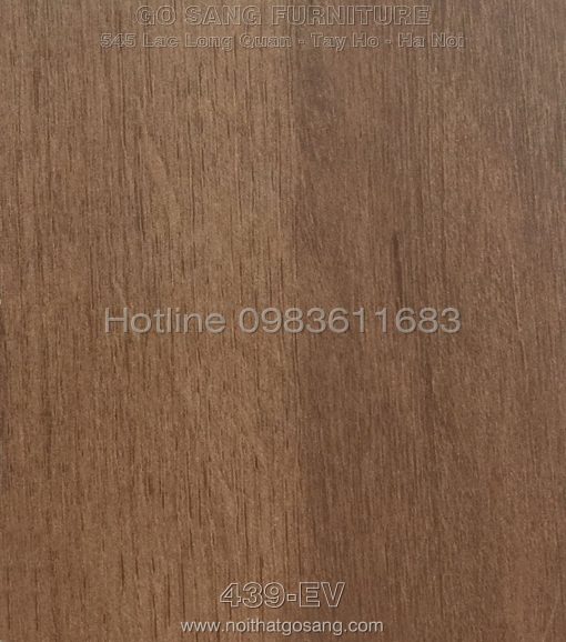Màu 439-EV, Bảng màu gỗ công nghiệp
