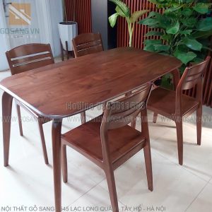 Bàn ghế ăn gỗ tự nhiên, bàn ghế ăn giá rẻ, bàn ghế ăn cao cấp, bàn ghế ăn đẹp, gỗ tự nhiên Sồi, gỗ tự nhiên óc chó