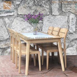 Bàn ghế ăn gỗ tự nhiên, bàn ghế ăn giá rẻ, bàn ghế ăn cao cấp, bàn ghế ăn đẹp, gỗ tự nhiên Sồi, gỗ tự nhiên óc chó