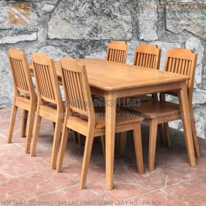 Bàn ghế ăn gỗ tự nhiên, bàn ghế ăn giá rẻ, bàn ghế ăn cao cấp, bàn ghế ăn đẹp, gỗ tự nhiên Sồi, gỗ tự nhiên óc chó