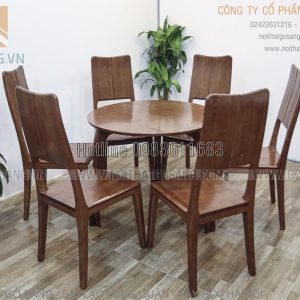 Bàn ghế ăn gỗ tự nhiên, bàn ghế ăn giá rẻ, bàn ghế ăn cao cấp, bàn ghế ăn đẹp, gỗ tự nhiên Sồi, gỗ tự nhiên óc chó