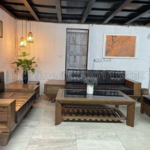 Bàn ghế salon gỗ sofa thiết kế nội thất gỗ công nghiệp