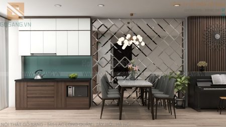 Nội thất chung cư A2 Gemek – An Khánh