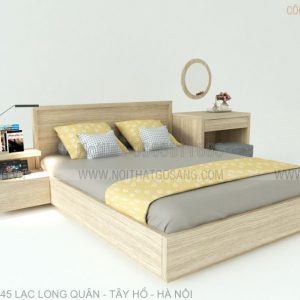 Giường ngủ gỗ công nghiệp MDF