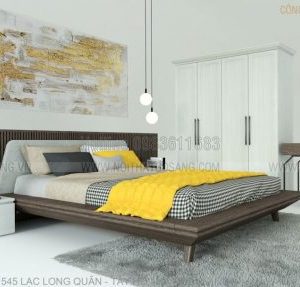 phòng ngủ gỗ tự nhiên, thi công thiết kế nội thất gỗ công nghiệp