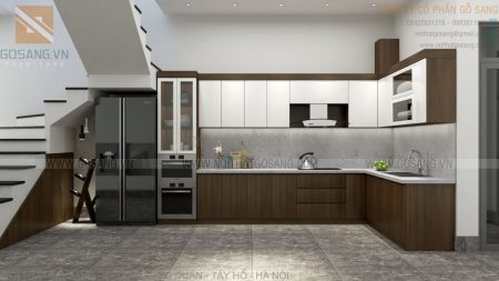 Nội thất nhà liền kề Lương Sơn Hòa Bình