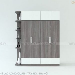 Mẫu thiết kế tủ áo đẹp