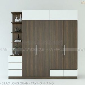 Mẫu thiết kế tủ áo đẹp