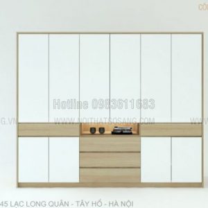 Mẫu thiết kế tủ áo đẹp
