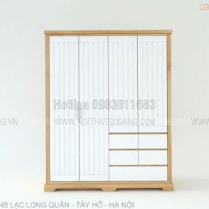 Mẫu thiết kế tủ áo đẹp