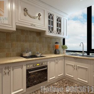 nội thất phòng bếp cao cấp, nội thất gỗ tự nhiên, giá tốt nhất