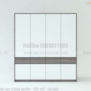 Mẫu thiết kế tủ áo đẹp