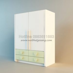 tủ đồ trẻ em, tủ áo trẻ em, nội thất phòng trẻ em, phòng ngủ cho bé