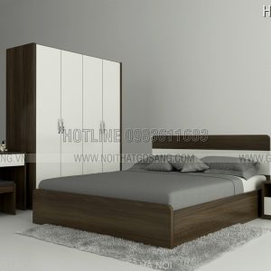 Giường tủ trọn bộ gỗ công nghiệp