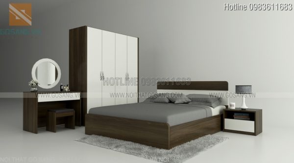 Giường tủ trọn bộ gỗ công nghiệp