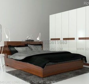 giường tủ đẹp, thiết kế nội thất gỗ công nghiệp