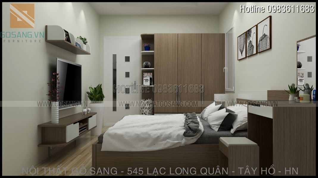 thi công hoàn thiện nội thất nhà liền kề Thanh Am - Long Biên