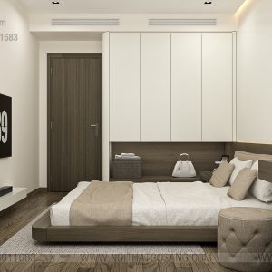 Phòng ngủ chung cư hiện đại nhất việt nam